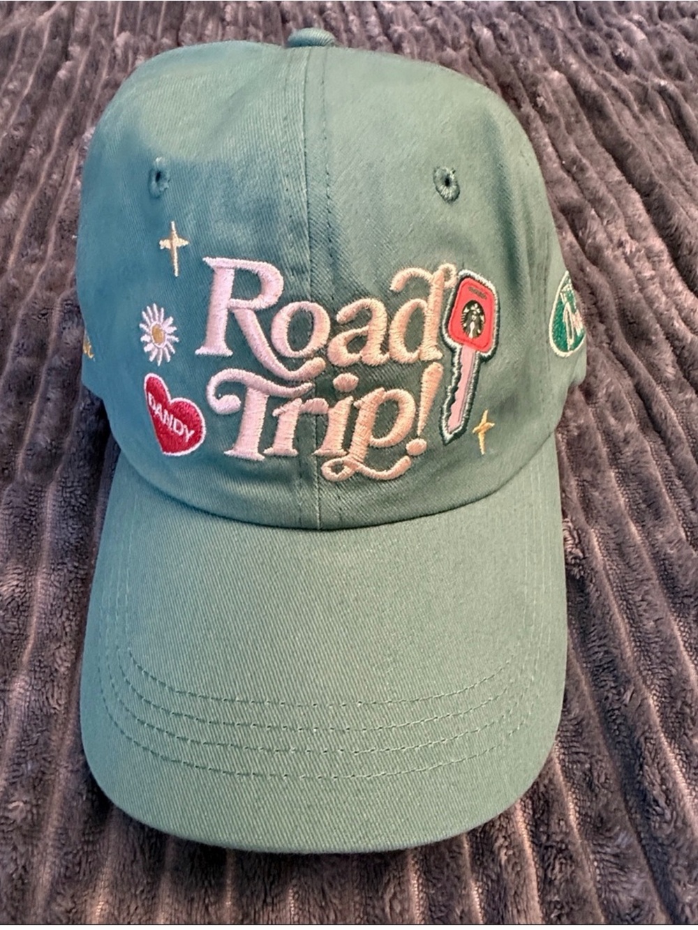 Starbucks Road Trip Embroidered Green Baseball Cap